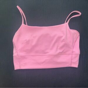 Lululemon Wunder Train Strappy Tank Top Size 10 in Dahlia Mauve
